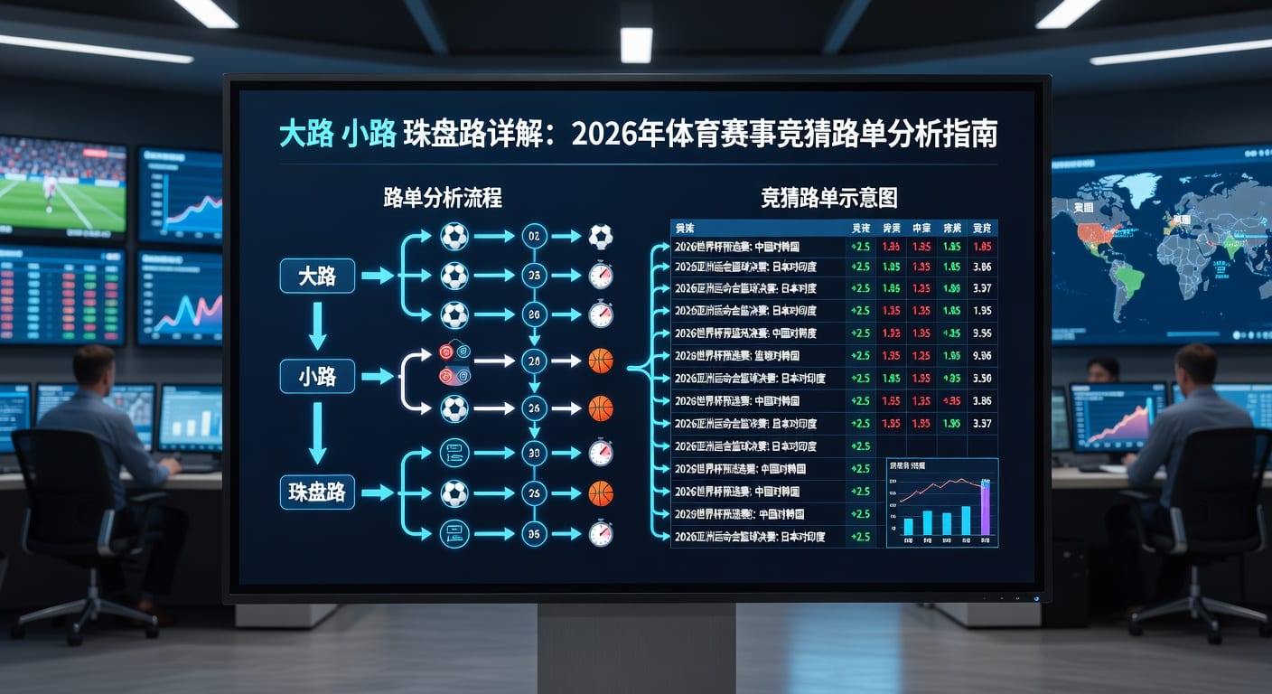 大路小路珠盘路详解：百家乐走势预测技巧