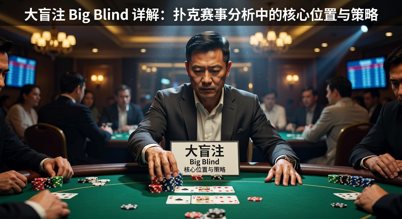 大盲注 Big Blind 详解：德州扑克策略指南