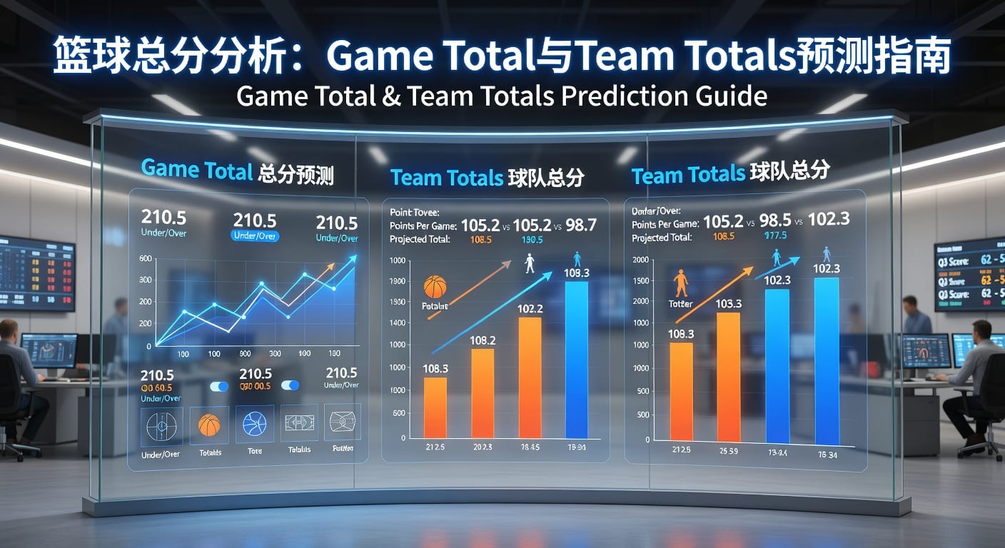 篮球总分 Game Total Team Totals投注指南