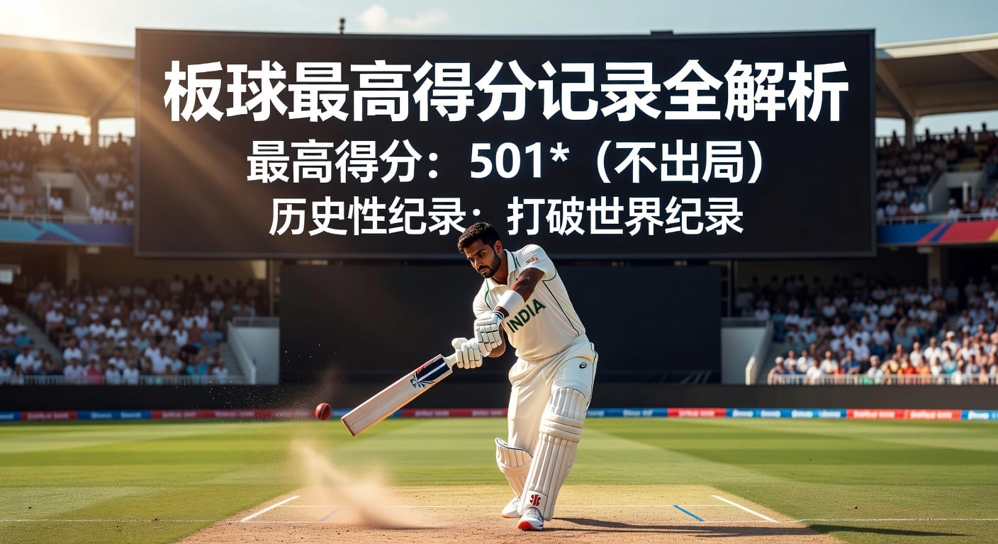 板球最高得分记录：历史Top10与2026新高