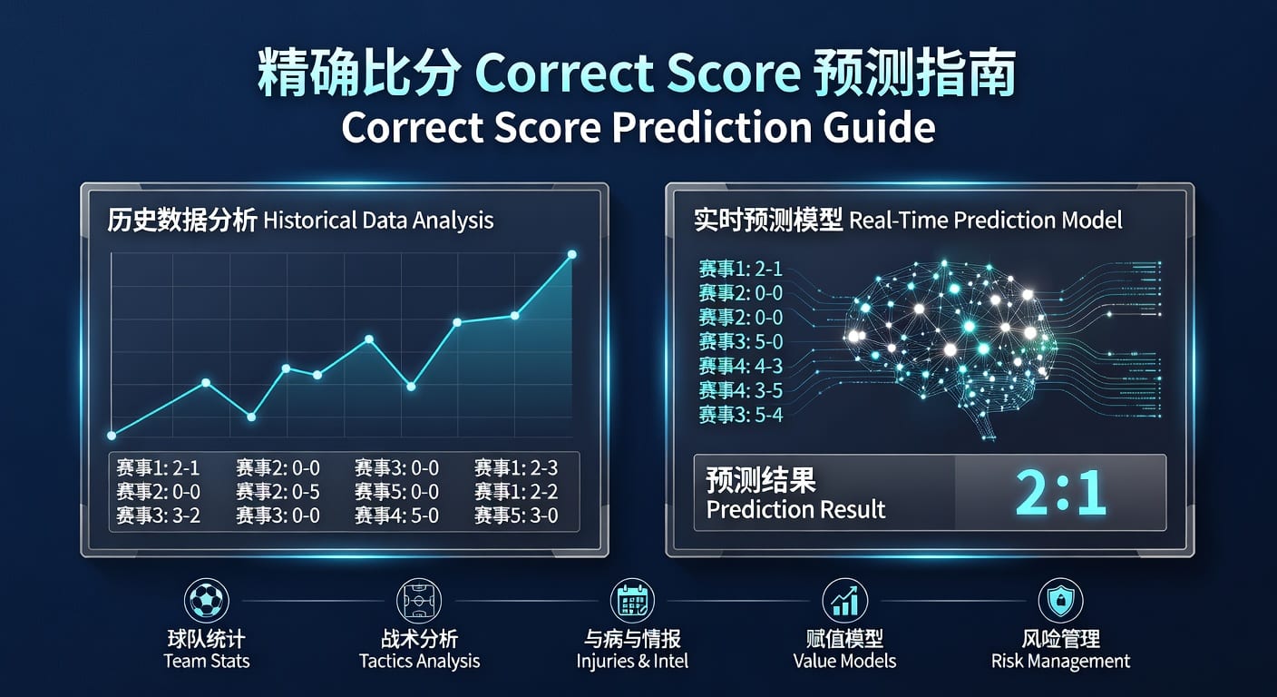 精确比分预测技巧 Correct Score投注攻略