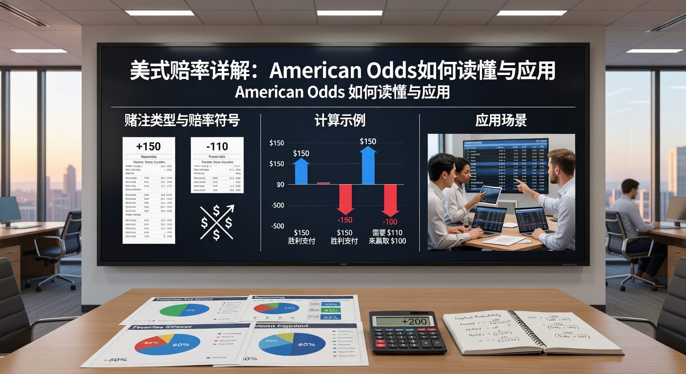 美式赔率 american odds 投注指南 乐鱼体育官网